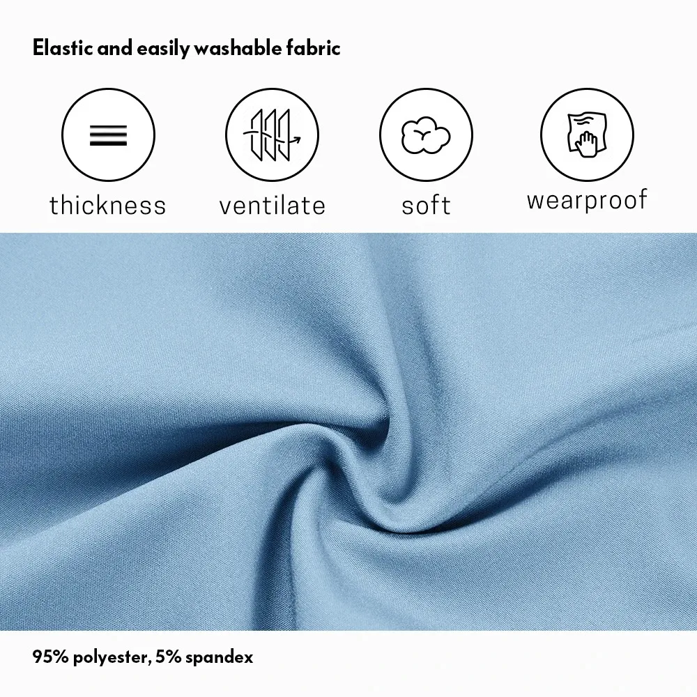 1pc Effen Kleur Scrubs Broek Lab Chirurgische Broek Unisex Arts en Verpleegster Uniform Werkkleding Verpleegkundige Accessoires Arts Bodems