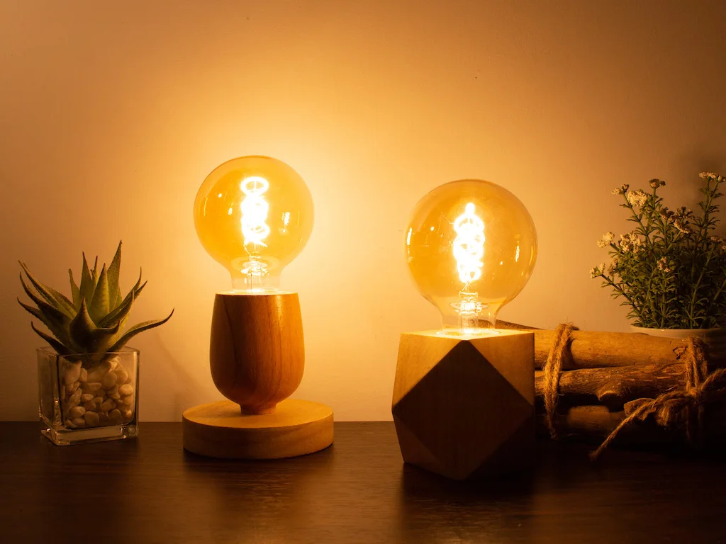G80 Spiral Filament Edison LED Globe Bulb E27 4W 2700K