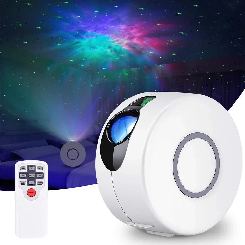 Newest LED Starry Sky Projector Night Light, Laser Nebula Projector for Bedroom