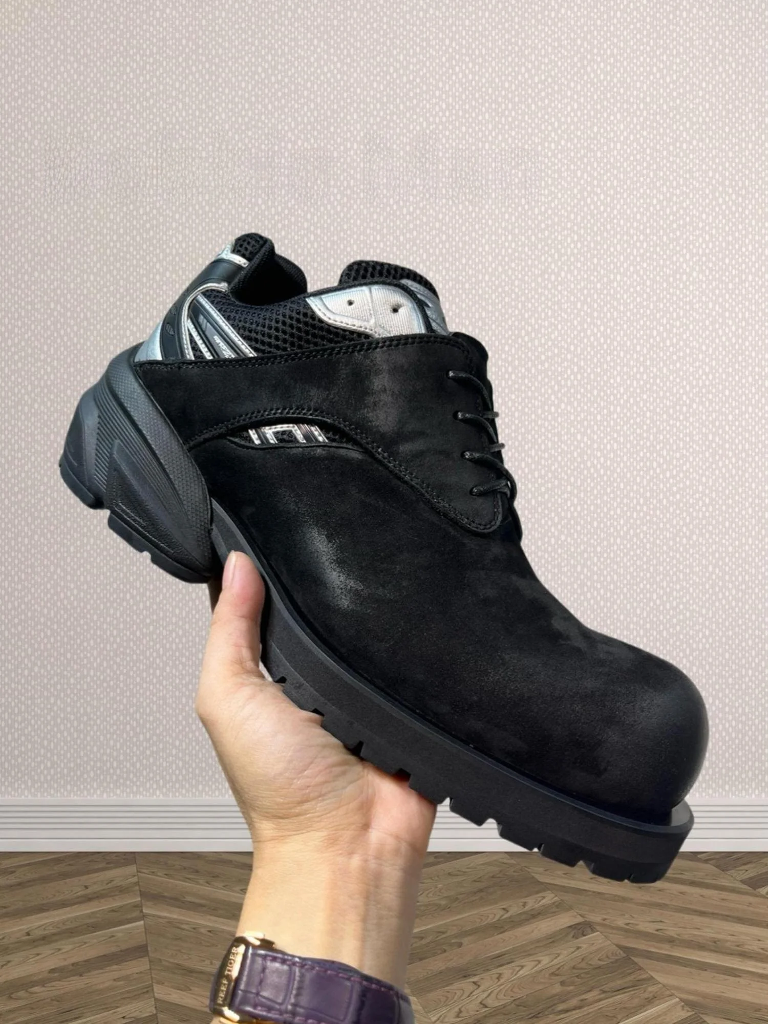 

Debbie Man adient Bla round Toe Running oes Men's Laced Sport Leather oes Faionable Chinese Sle Casual Snea...