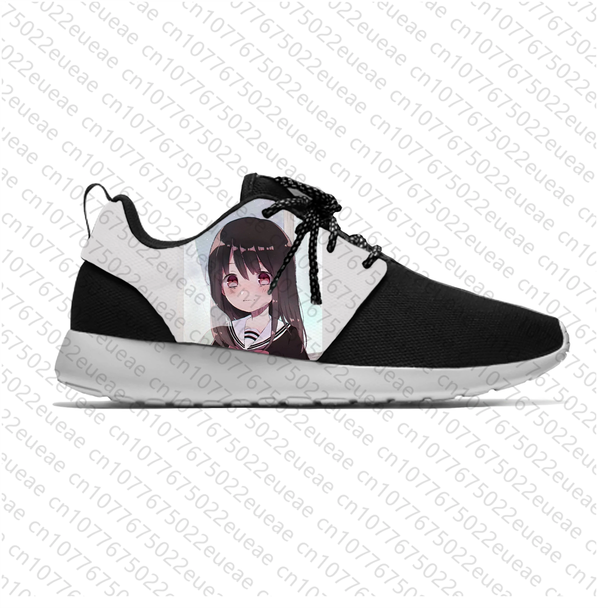 Zapatillas deportivas Mahou Shoujo Site Asagiri Aya para hombre y mujer, deportivas informales, transpirables, ligeras, con estampado 3D