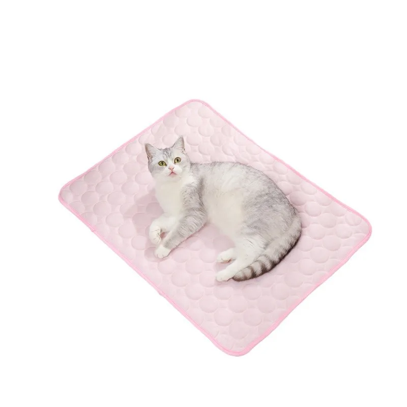 

Cooling Bed Mat for Dogs&Cats - Summer Instant Cooling Pad, Breathable Washable Pet Blanket for Small Medium Large Dogs, Outdoor