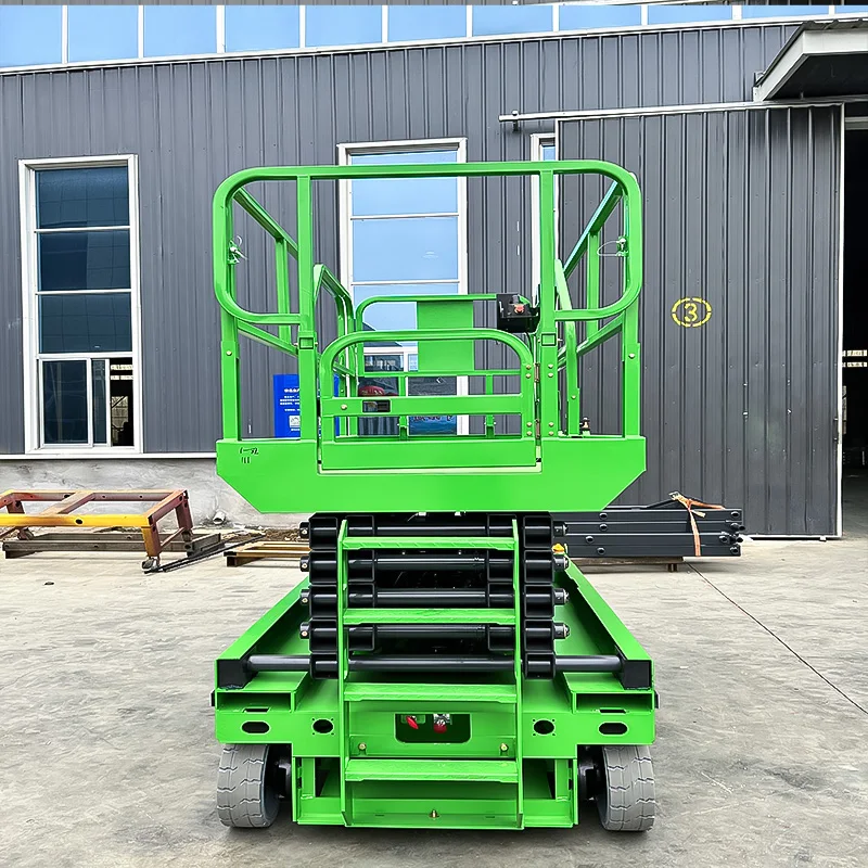 Anti‑drop Locking Mechanism Lifting Platform Self‑propelled Scissor Machine Avoid Sudden Platform Descending