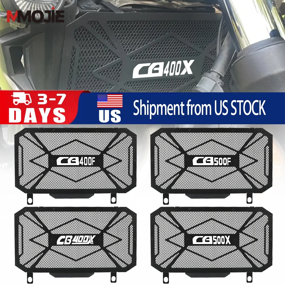 

FOR HONDA CB500X CB400X CB400F CB 400X 500X 400F 2013 - 2023 Radiator Grille Guadr Protector Grill Cover Protection Motorcycle