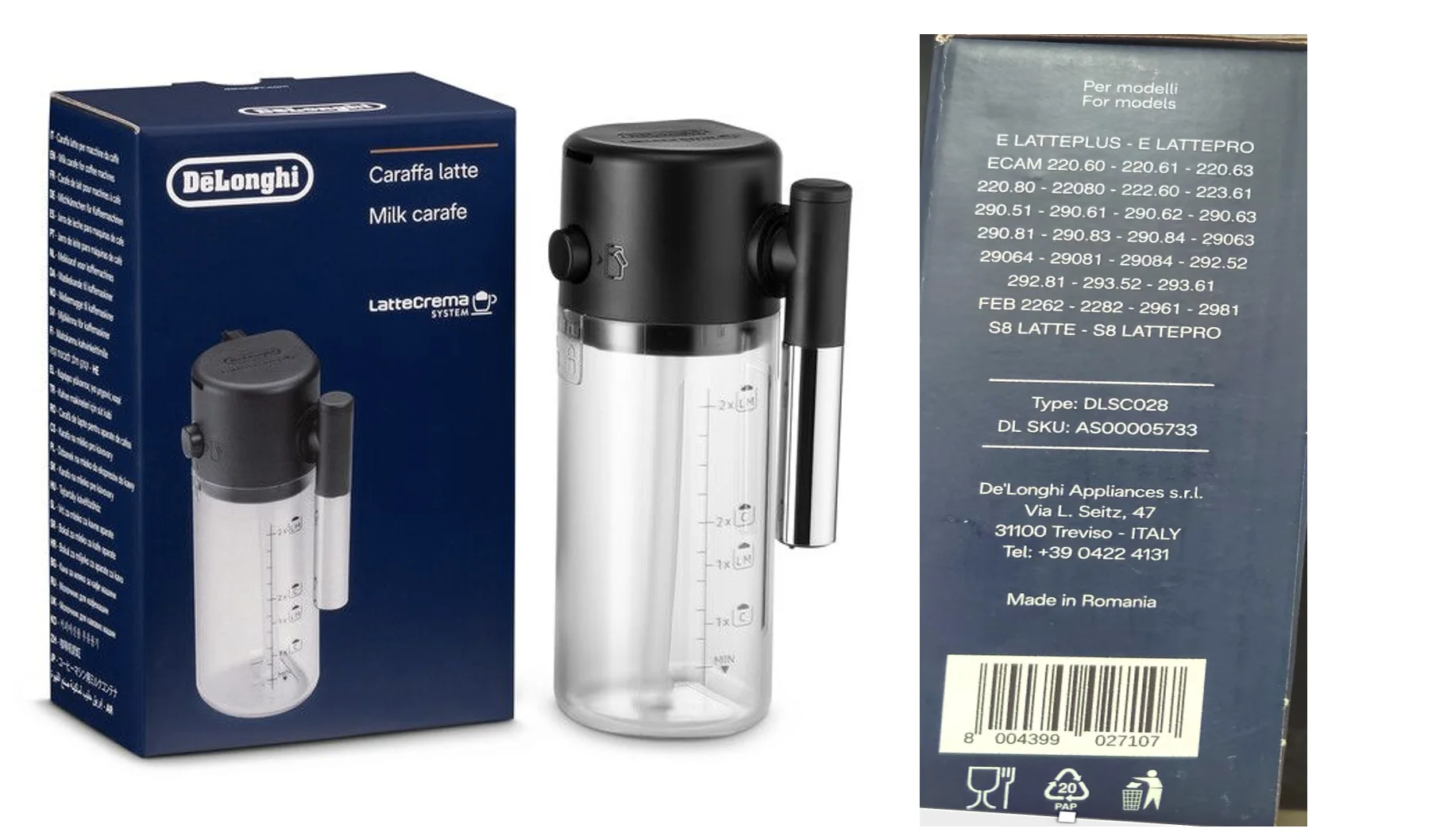 Delonghi Milk Caraf… - image