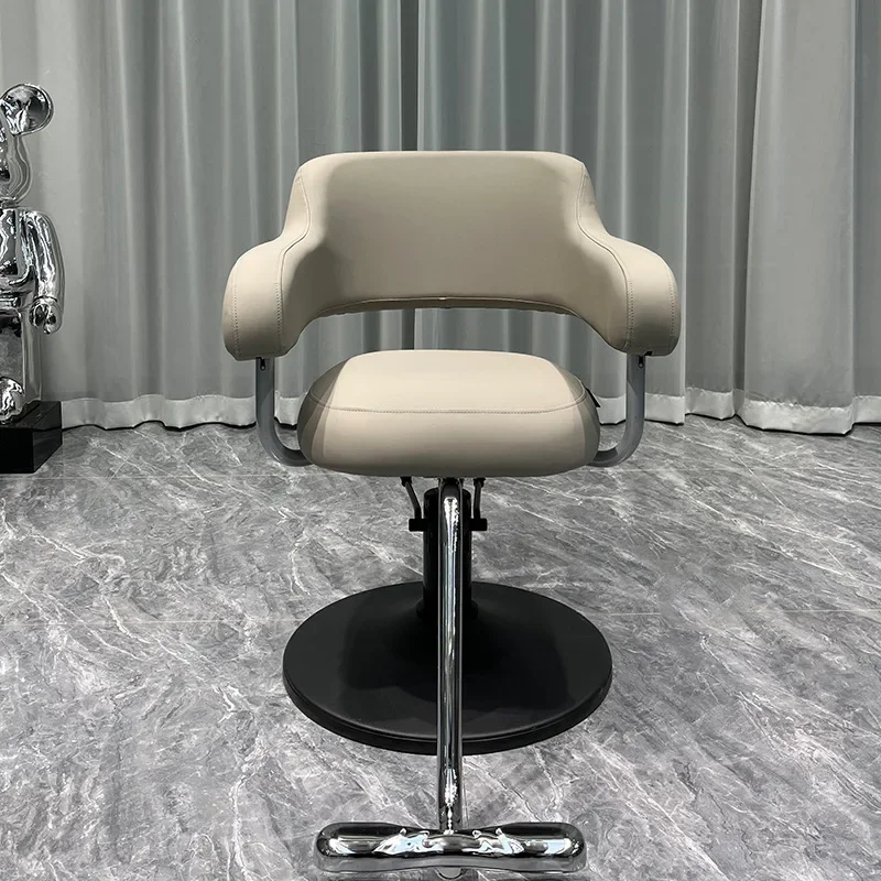 Netizen minimalist hair salon chairs, lift chairs, hair cutting chairs, hair salon exclusive high-end hot dye chairs