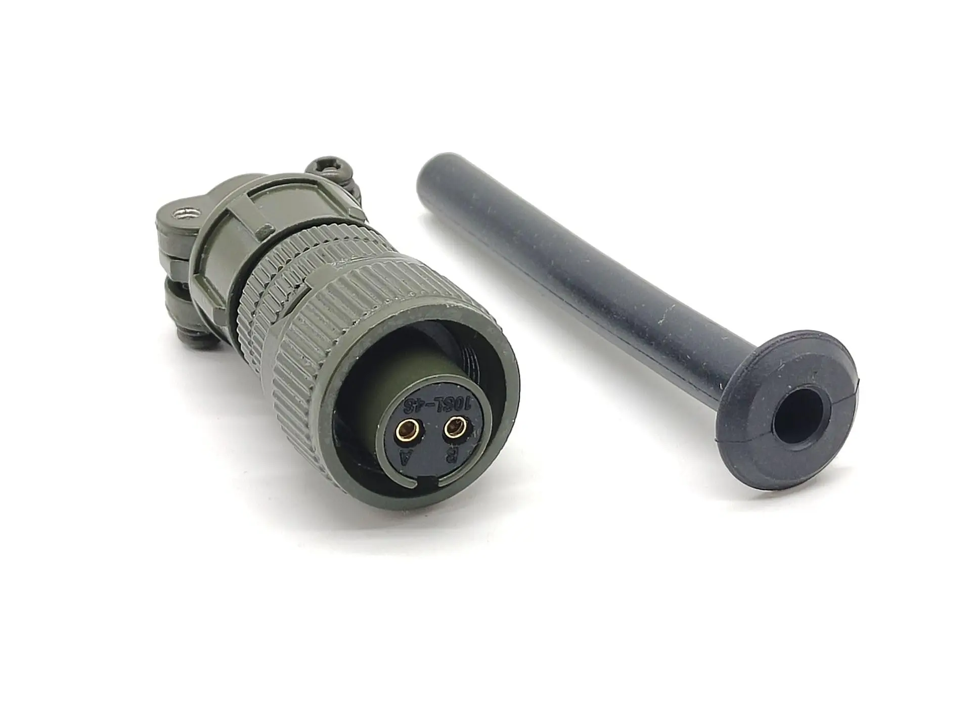 MS3106A10SL-4S 2-Pin Circular Power Connector Plug Female Straight Panel Mount for LED Driver Power Supply