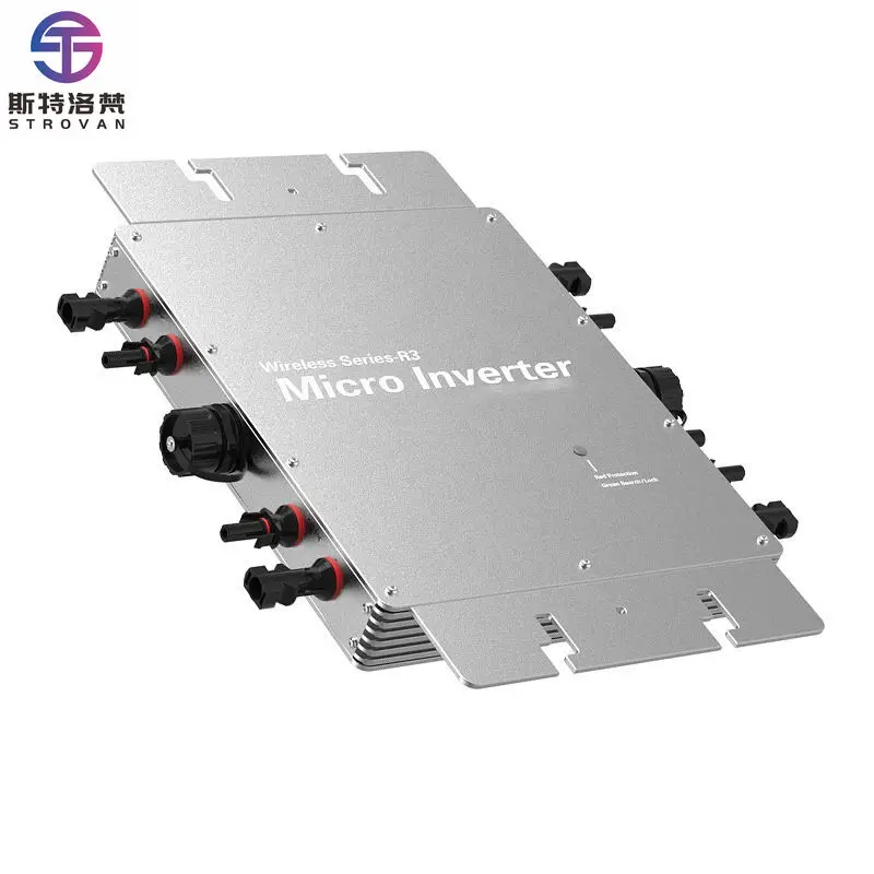 Smart Grid Microinverter 800W 1200W 1600W 2000W 2800W Single Phase with WIFI Mobile APP ing