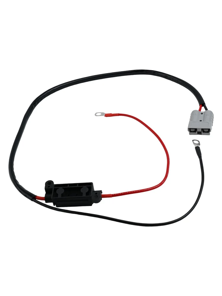 50A For Battery Quick Connect Disconnect Kit Featuring Robust Design and 40A Safety Fuse for Various Applications