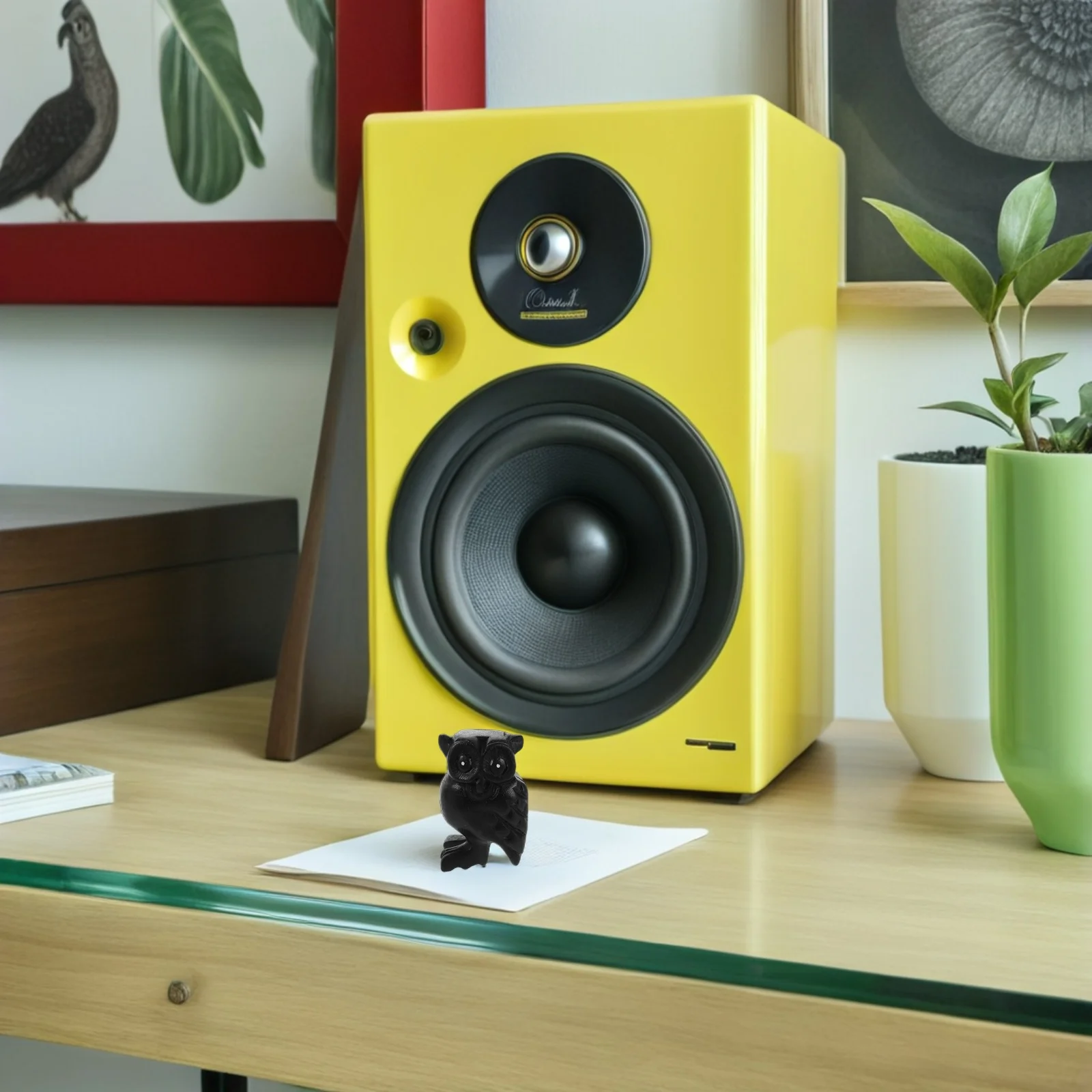 

Owl Call Whistle Wooden Detailed Owl Shape Musical Instrument Bird Sound Maker Outdoor Wildlife Observation Bird Sound Maker