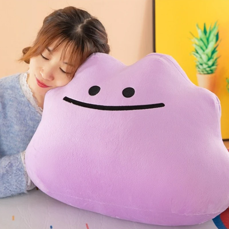 30-60cm Pokémon Ditto Plush Toys Pillow Cartoon Plushie Anime Birthday Sofa Kawaii Doll Stuffed Pokemon Gift for Childrens Xmas