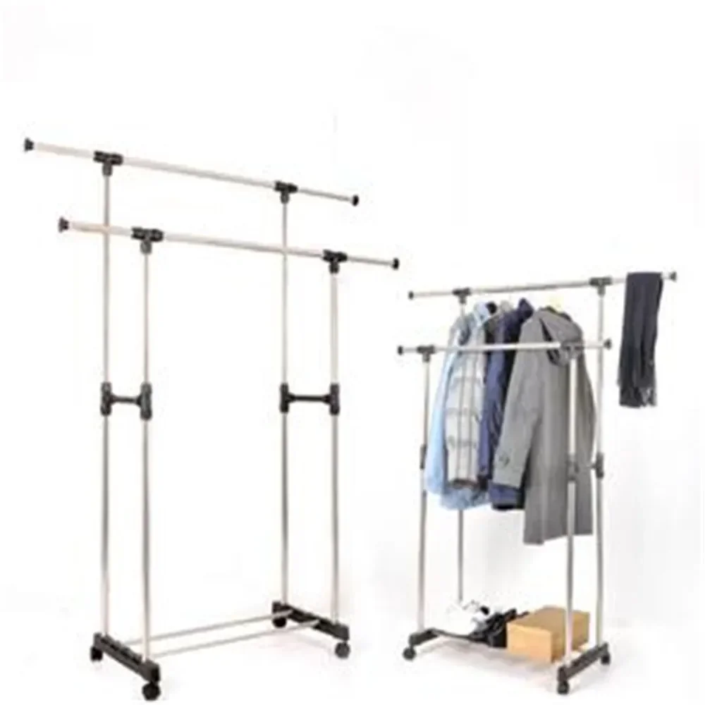 

Bedroom furniture style solid metal floor clothes and hat rack modern simple clothes and hat rack household cheap racks