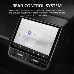 YJANG 8.66 inch Rear Display Screen for Tesla Model 3 2017-2023 Model Y 2019-2024 4G 64G Rear WIFI Entertainment Display Support