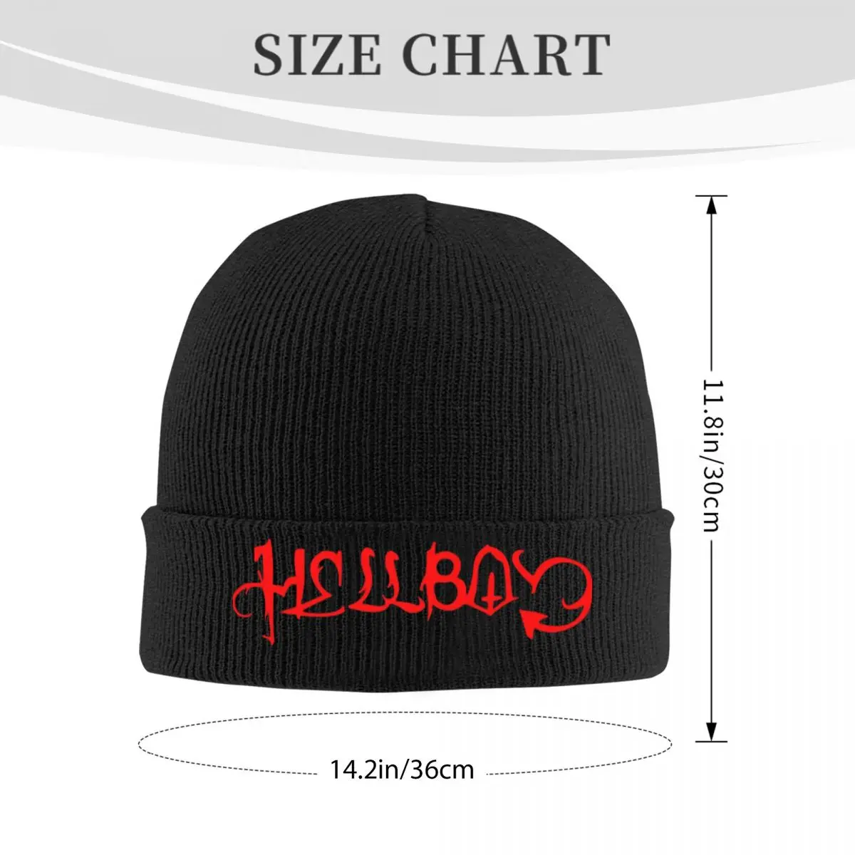 Lil Peep Hellboy Logo Beanie Hats Bonnet Hats Adult Unisex Trendy Gym Skullies Beanies Winter Printed Thermal Elastic Caps