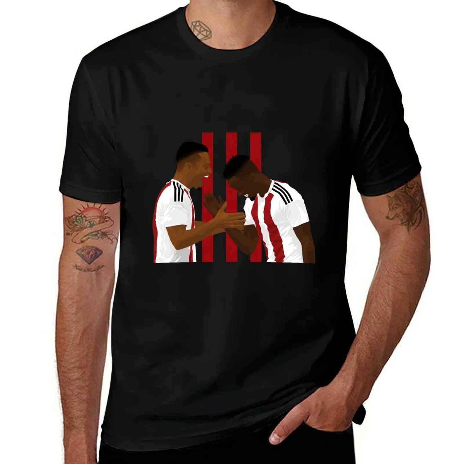 Nico Yennaris And Josh Clarke T-Shirt Work Wear Short Sleeve T-Shirt