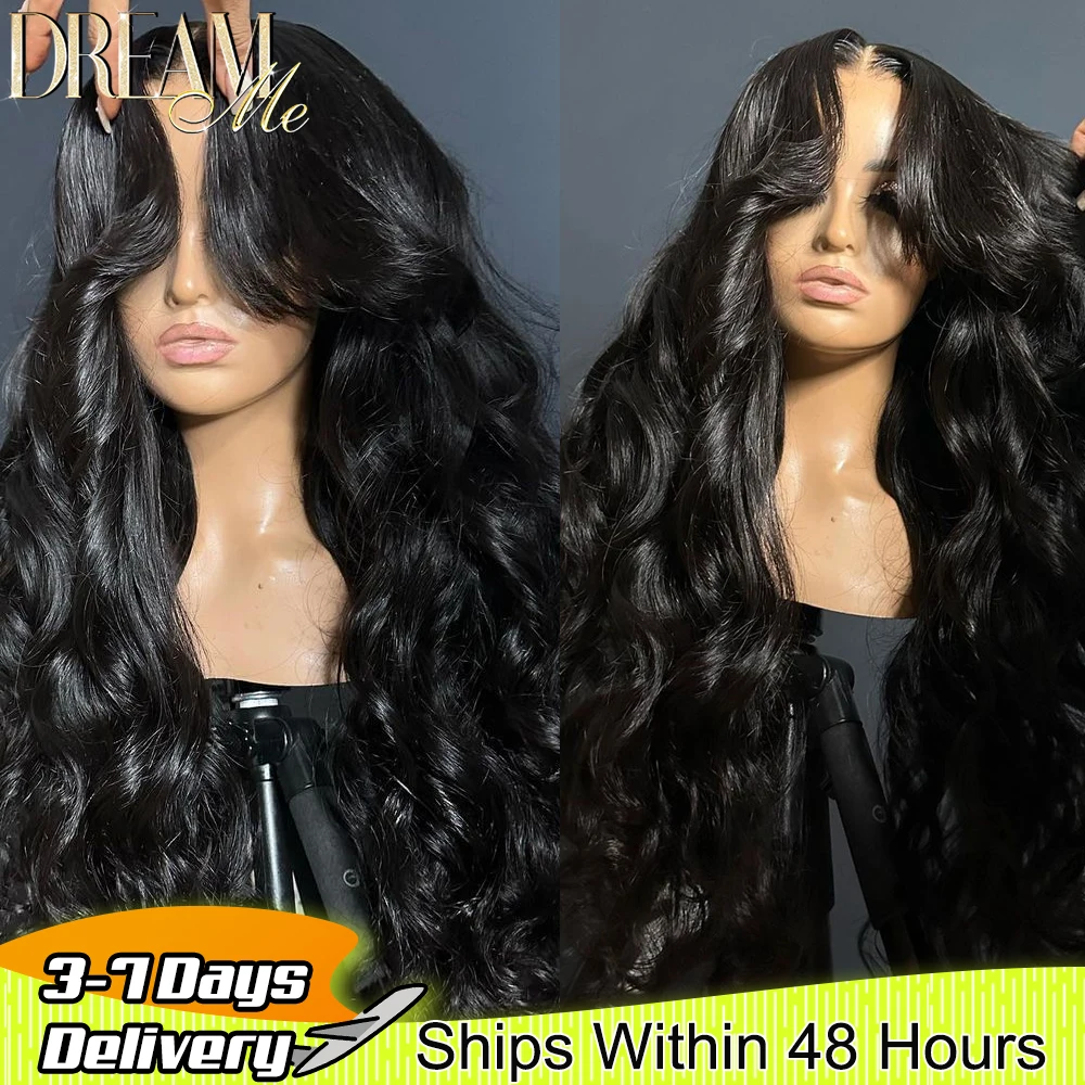 

FULL Frontal 13x4 HD Lace Wig Raw Hair Wigs Body Wave Pre Plucked 13x6 Lace Front Wigs Brazilian Virgin Human Hair Melt Skins