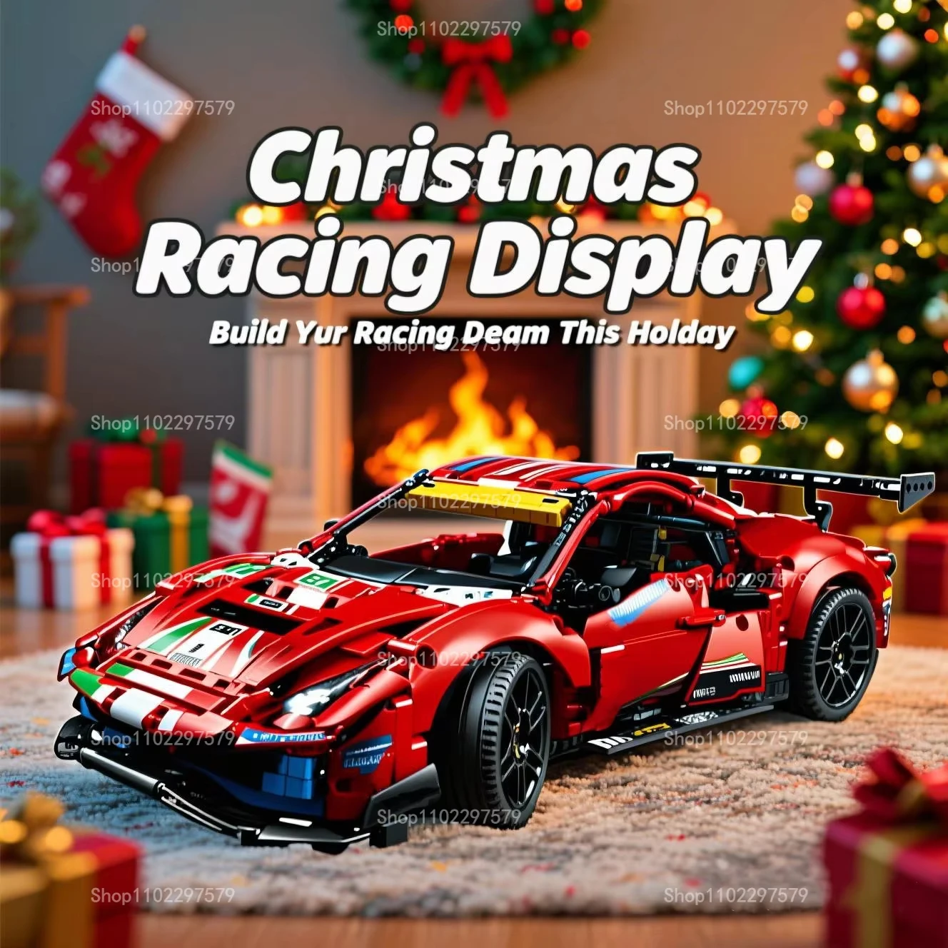 

Новый конструктор DIY: Гоночный автомобиль для города, модель 42125, суперскоростной спортивный автомобиль из кирпичиков, подарок для детей и взрослых