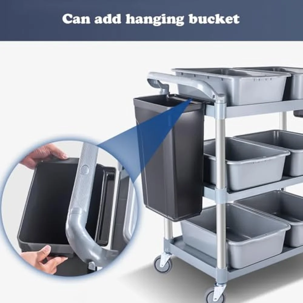 Rolling Dish Multifunctional Utility Cart