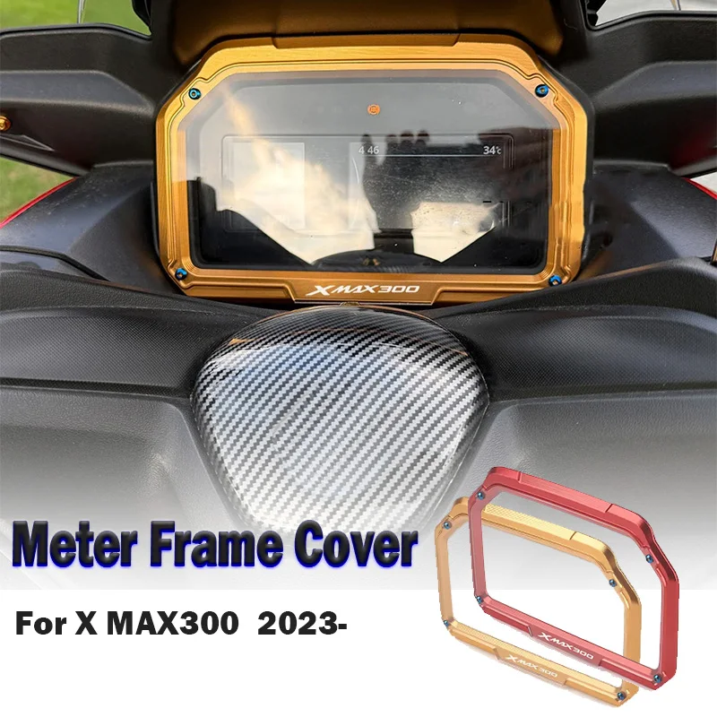 

FOR XMAX-300 XMAX 300 2025 New Motorbike Aluminum Meter Screen Protector Frame Cover Accessories