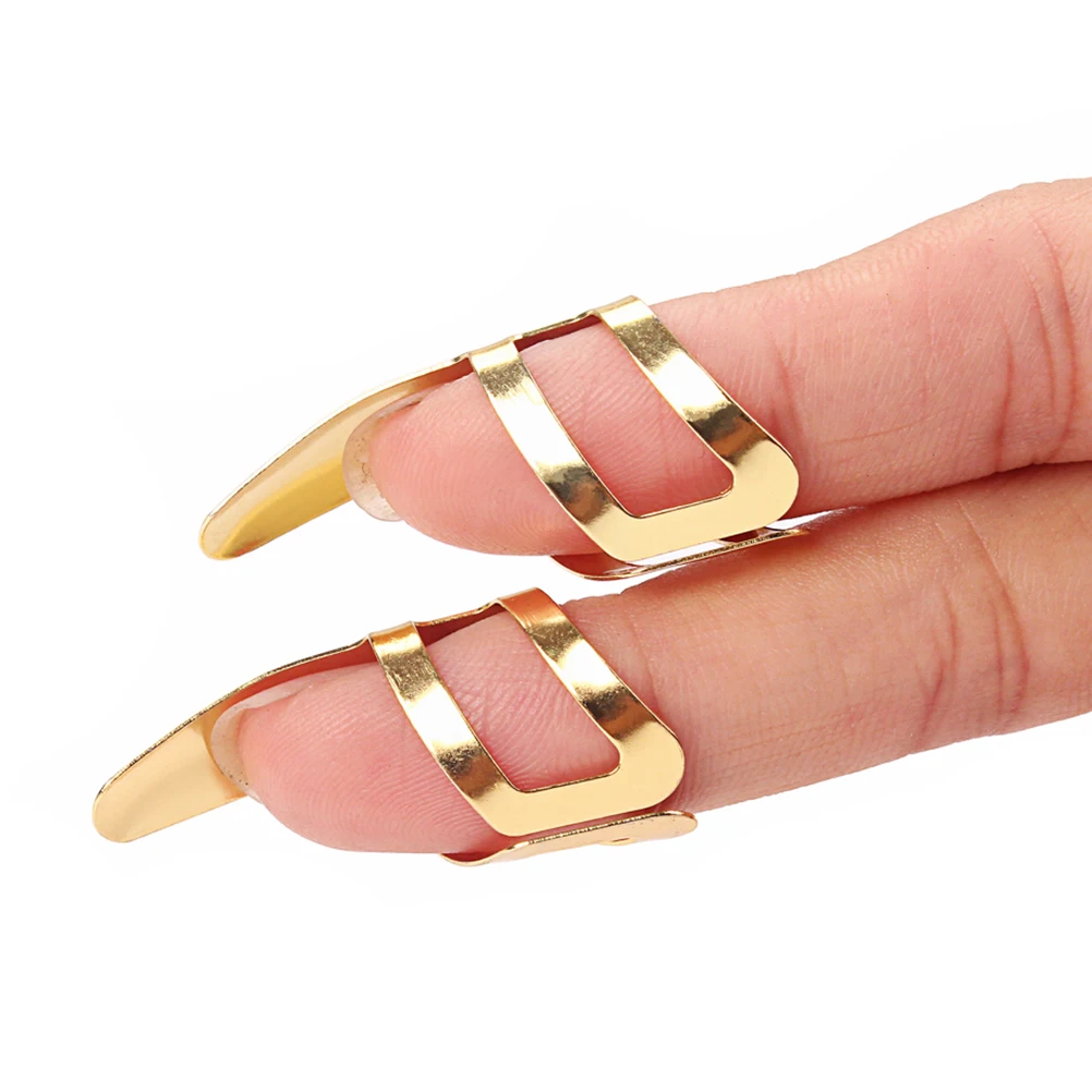 

guitar parts guitar finger pick stainless steel finger pick Plectrums slide finger pick