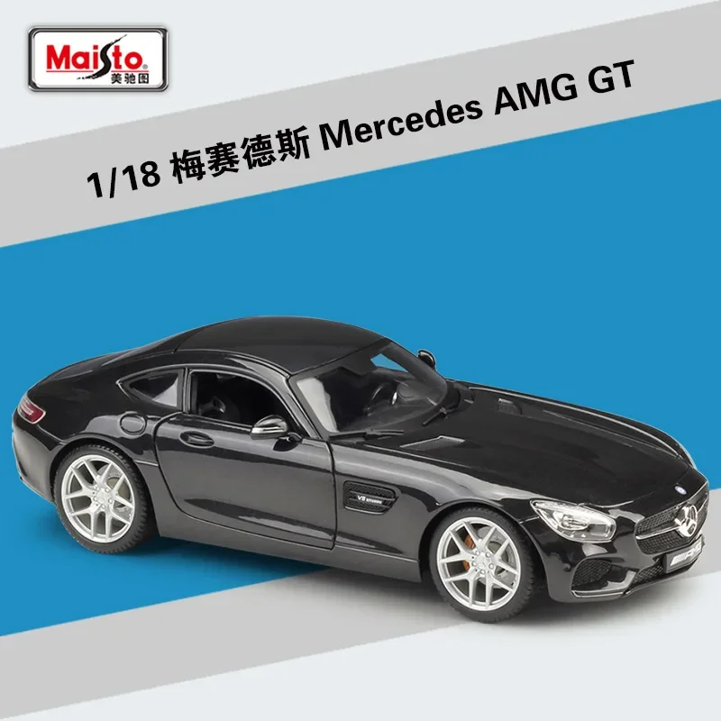 

Maisto 1:18 Mercedes Benz AMG GT:SLS:500K Sports Car Metal Model Car Supercar Diecast Alloy Toys For Children Gifts B453