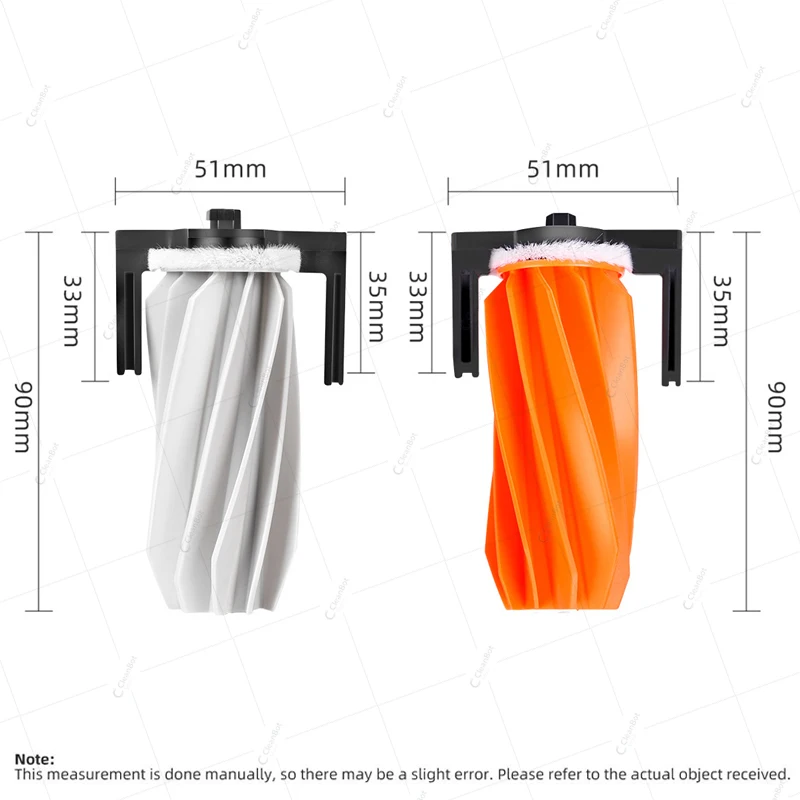 For DJI ROMO P / ROMO S / ROMO A  Robot Vacuum Cleaner Accessories Main Brush Side Brush HEPA Filter Mop Cloths Dust Bag Par