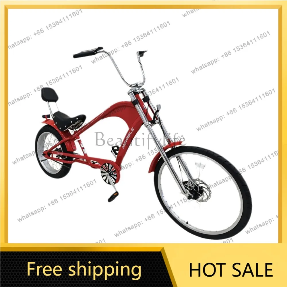 PG front 24 rear 20 classic retro Harley bike fat tire personality Harley bike