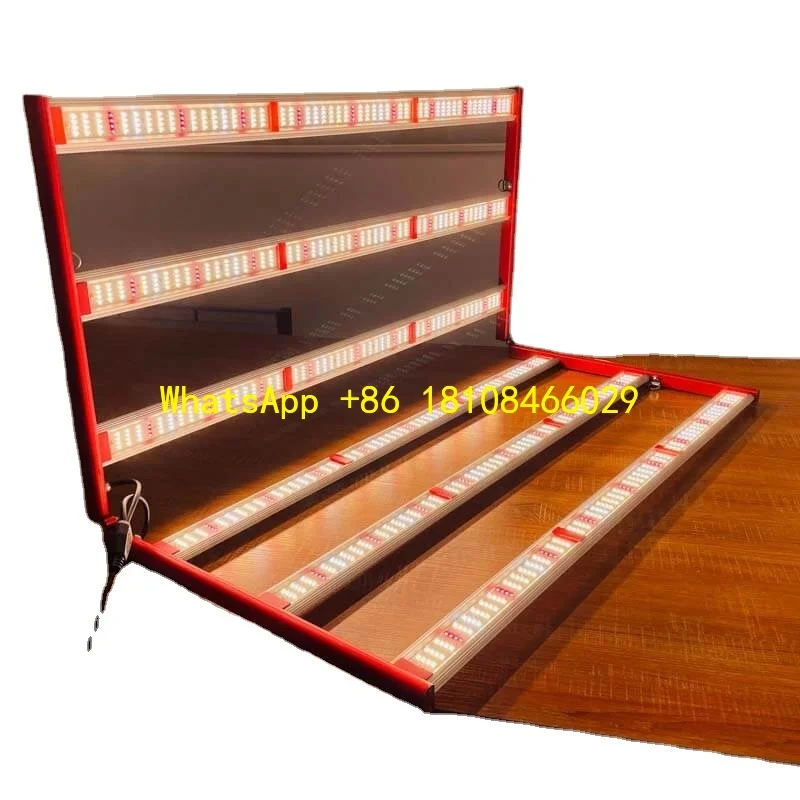 

LM301H/LM301B/LM281B Чипы IP65 Алюминий Цвет CRI90Для 600 Вт Полный спектр светодиодных светильников для растений Коммерческий светильник для выращивания в помещении