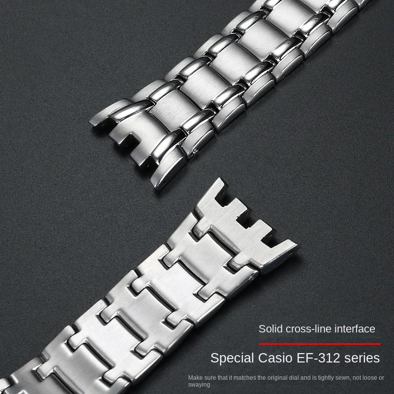 Подходит для Casio 3745 Φ/7A Точная стальная цепочка для часов из нержавеющей стали аксессуары для ремешка для часов из нержавеющей стали