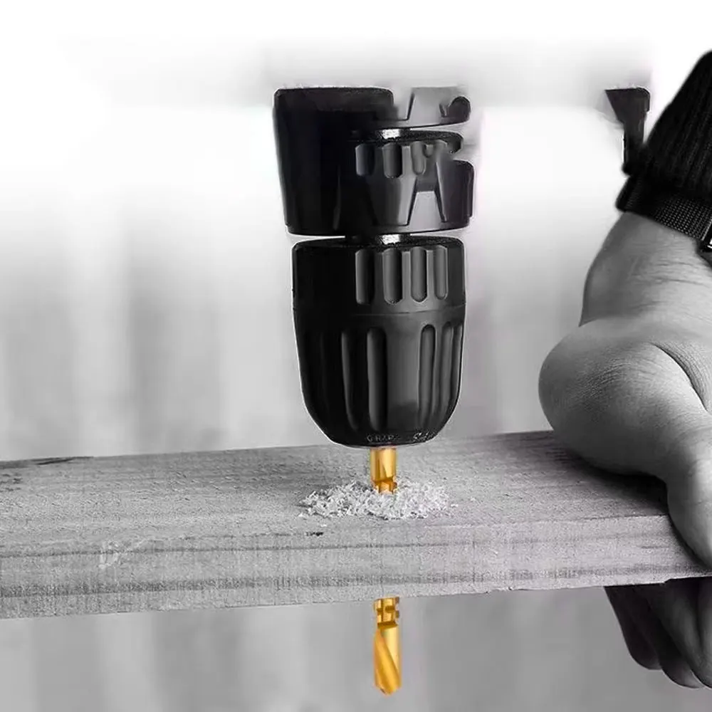 Prodrill 6Pcs HSS Min Titanium Coated Drill Bit Set For Metal and Wood