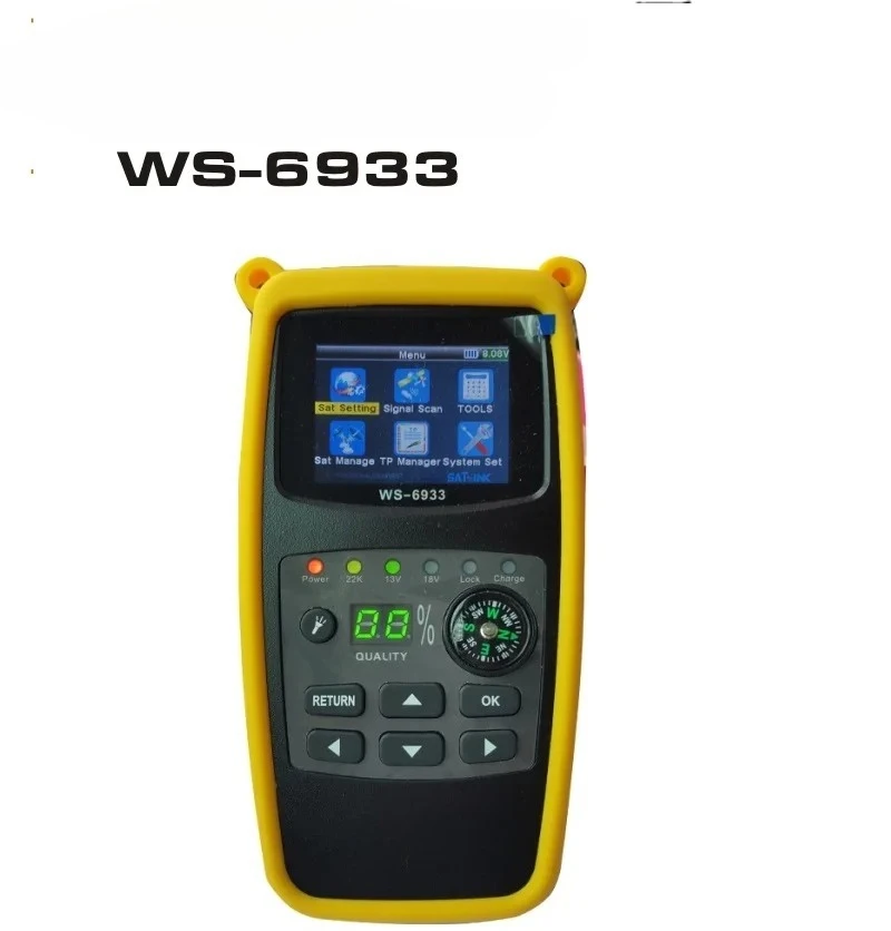 WS-6933 DVB-S2 FTA CKU Band Digital SatelliteFinder Meter WS6933 vs GT MEDIA V8 Finder 2