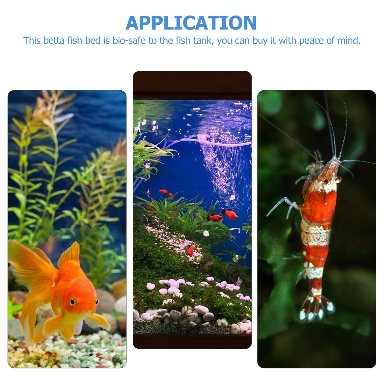 

Silicone Betta Fish Leaf Bed Decorative Suction Cup Habitat Mushroom Shape Tank Accessory Durable Lifelike Pet Supplies Fish