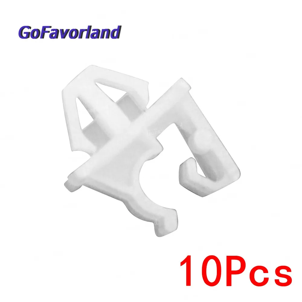 10Pcs White Hood Prop Rod Holder Clip Plastic 90672-SNB-901 90672SNB901 For Honda Accord 2013-2016 Civic 2006-2016 CR-V