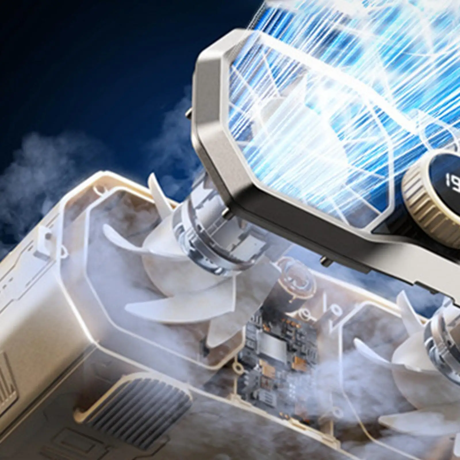 مروحة صغيرة معلقة على الرقبة مع مصباح يدوي وقلادة ومروحة حزام يمكن ارتداؤها لتسلق الرياضة وصيد الأسماك وركوب الدراجات والسفر