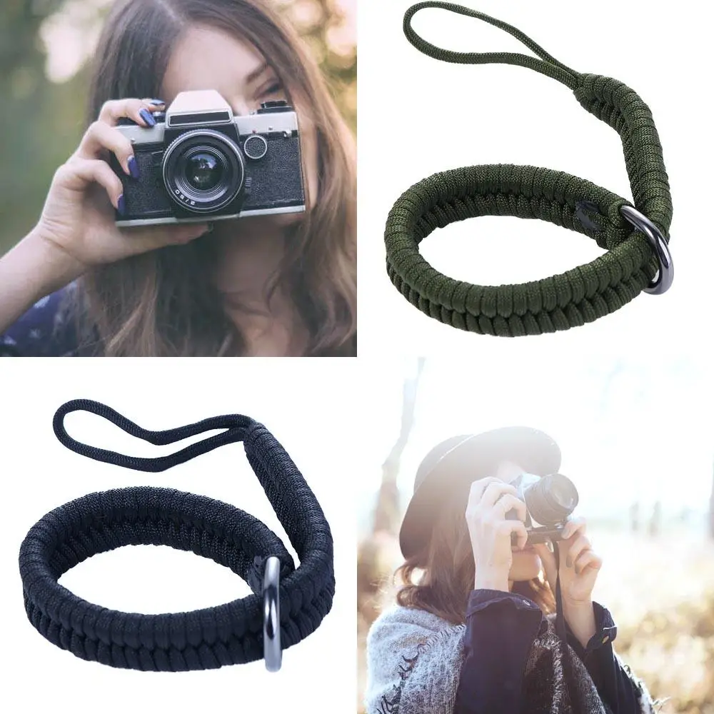 Camera Hand Strap Strap Grip Weave Cord With Base Quick Release Connector SLR Camera Shoulder Strap Hand-Woven Wristband