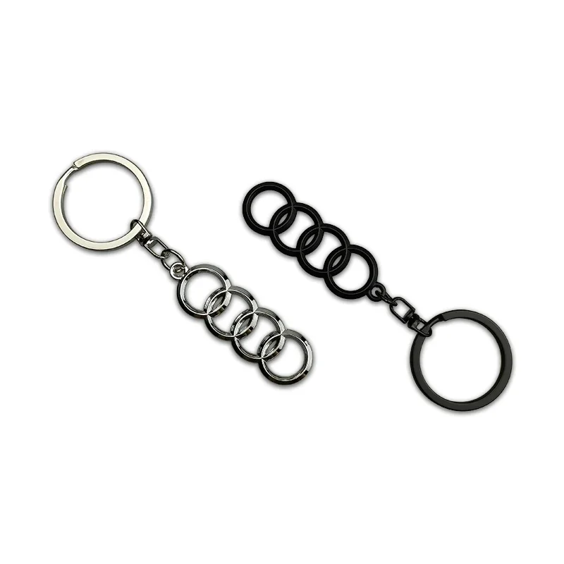 Car Styling Key Rings Buckle Keychain Pendent for Audi A1 A2 A3 A4 A5 A6 A7 A8 Q1 Q2 Q3 Q4 Q5 Q6 Q7 Q8 TT S3 S5 S7 Keyrings