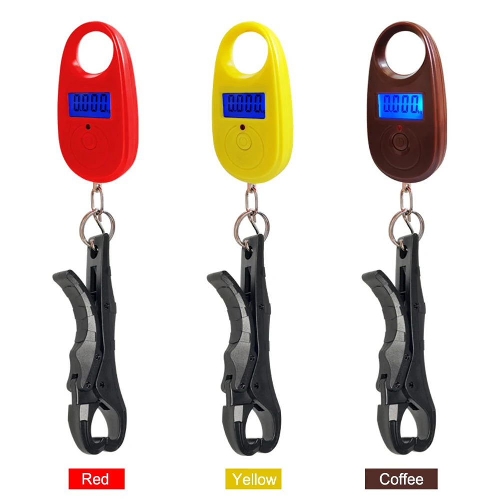 Electronic Scale 40kg Load Capacity 3 Weighing Modes Portable Hanging Scale Weight Scale with Fish Control Forceps for Outdoor