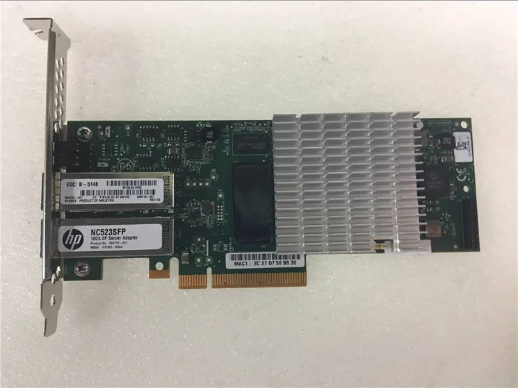 Используется для адаптера Cabo Duplo 2*3m sfp da rede do nic do porto 10gbe 593742 -001 593715   pci-e de hp nc523sfp qle3242