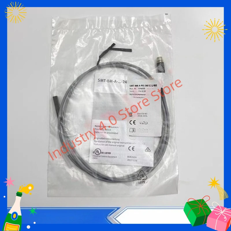 

Magnetoresistive Proximity Switch SMT-8M-A-PO-24V-E-0.3-M8D 574333 100% NEW