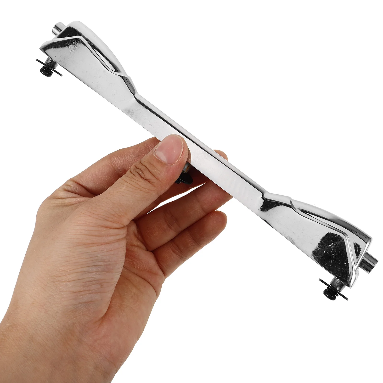 

Aluminum Alloy Drum Lug Double End Replacement Durable Lightweight Snare Tom Bass Drum Accessories Metal Lugs Double-End Lug