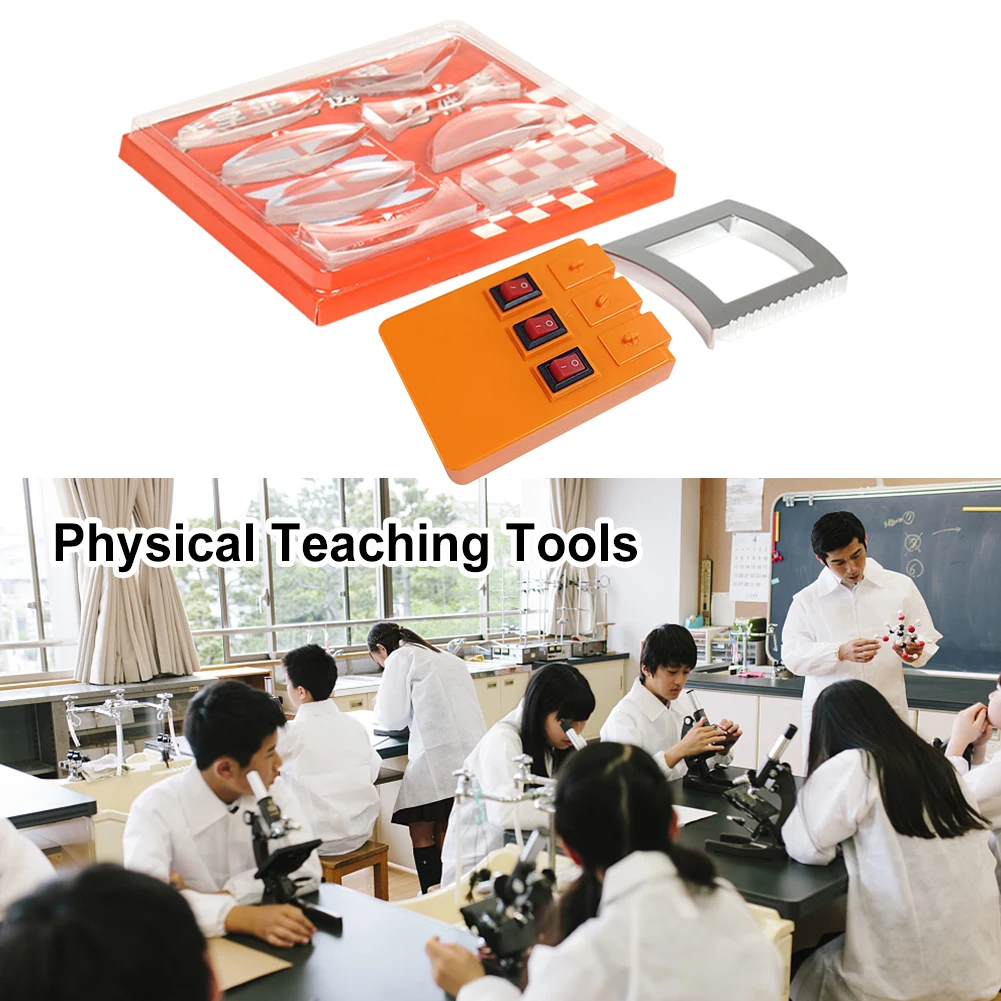 

Набор для изучения геометрической оптики: Оборудование и инструменты для экспериментов, учебные пособия, наборы для научных экспериментов, обучающие комплекты