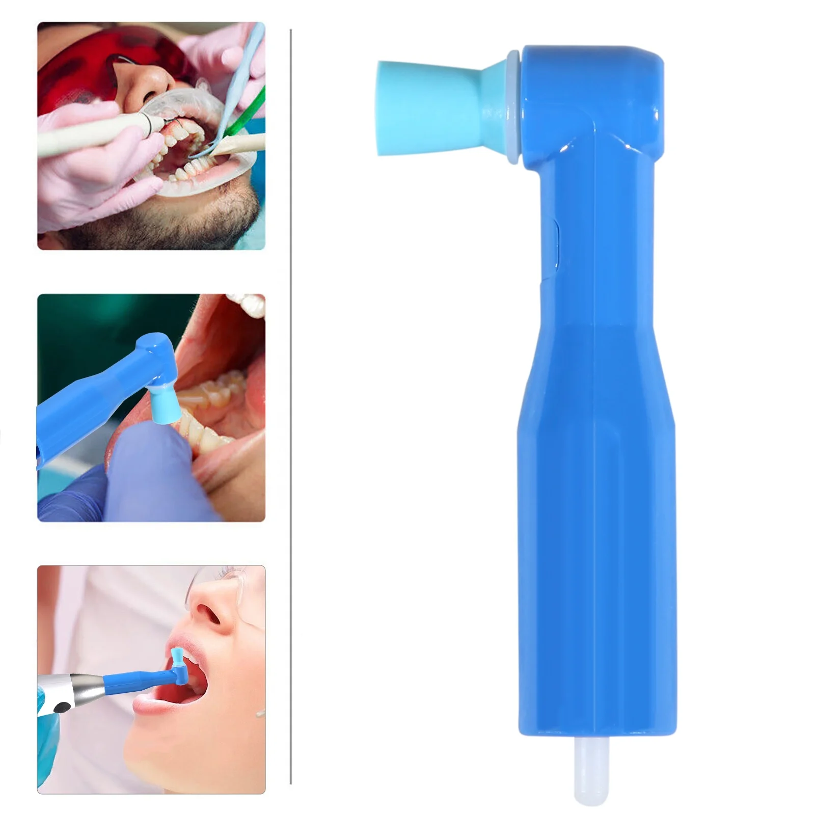 100pcs/box Dental Disposable Prophy Angles Cup Polishing Cup Fit Universal/ Straight Low Speed Handpieces