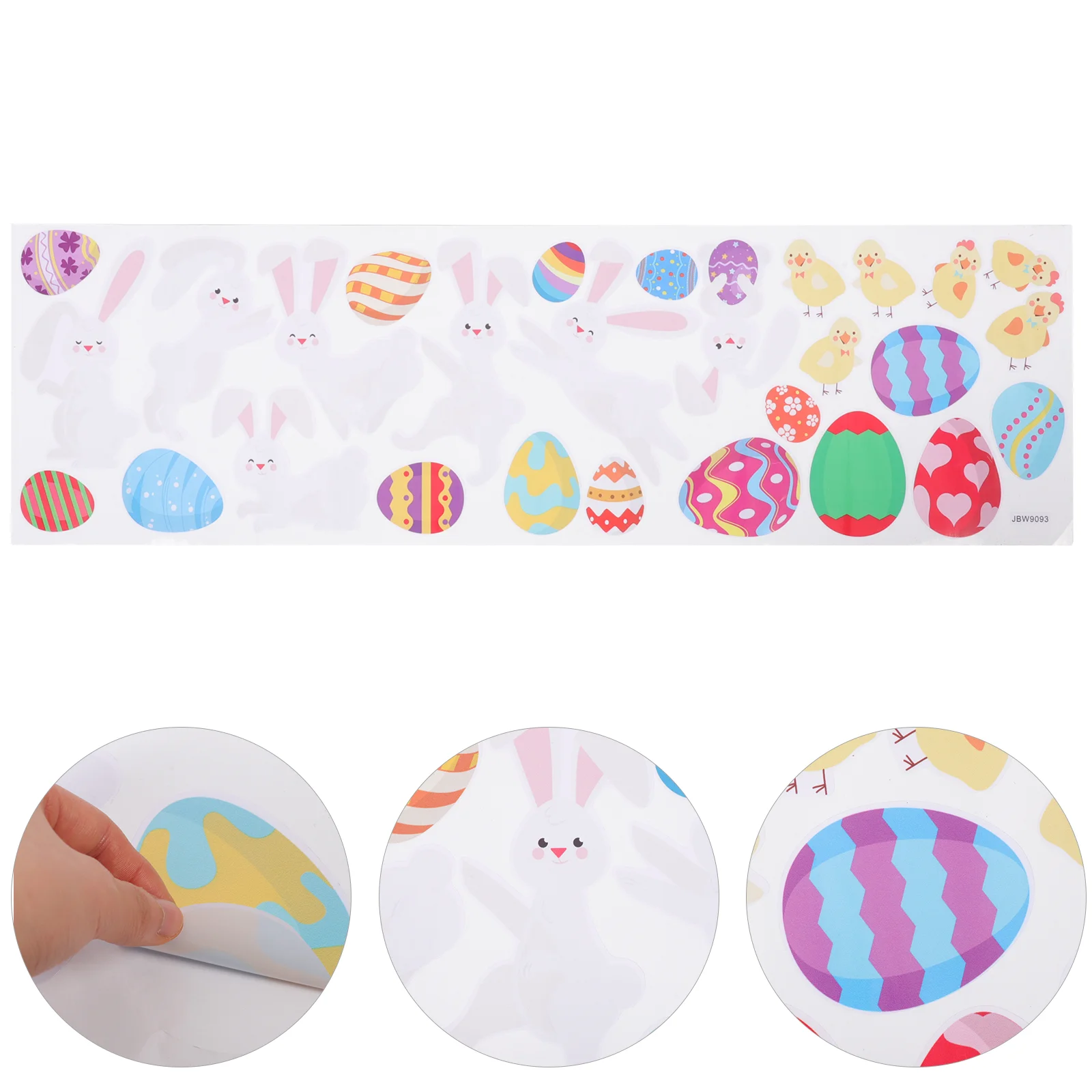 

Toddler Toys Baby Room Wall Stickers Easter Window Inflatable Decor Decal Child
