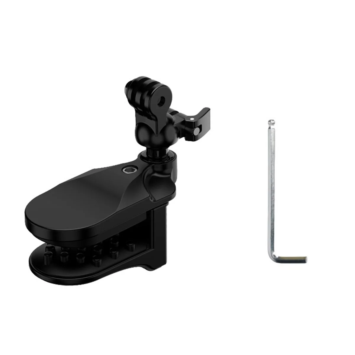 A48U Beugel Motorhelm Kinbeugel Geschikt voor Sportcamera/Spiegelloze Camera/Mobiele Telefoon/Pan Tilt Stabilizer
