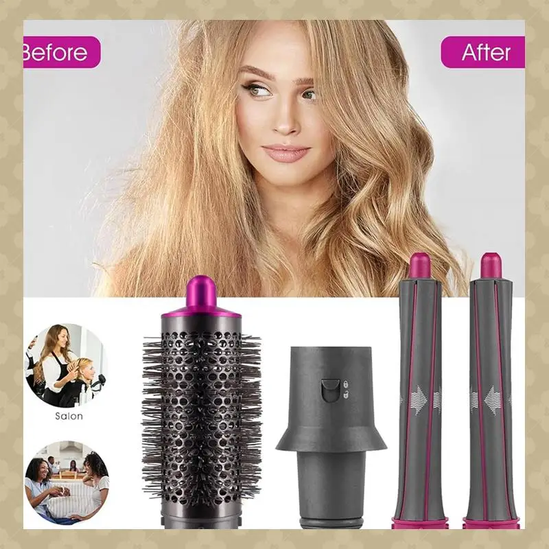 

AB45 2-набор насадок для щетки для завивки волос с адаптером для Dyson