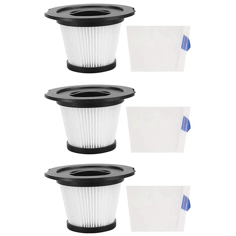 عبوة A005-6 فلتر HEPA بديل متوافق مع مكنسة MOOSOO K17 اللاسلكية