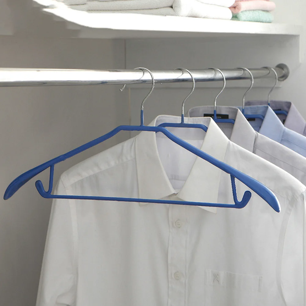 

5pcs Non slip Widened Hangers Plastic Clothes Hanging Rack Seamless Coat Hanger Home Storage Closet ganizer