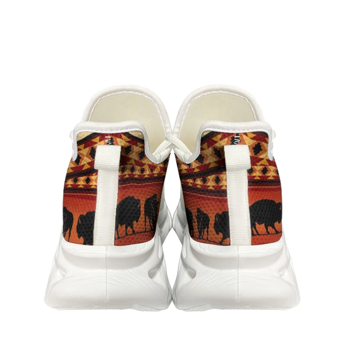 Indigenous Art Design Camel Pattern Women Men Autumn Winter Sport Shoes Outdoor Travel Breathable Women's Sneakers Print On Dema