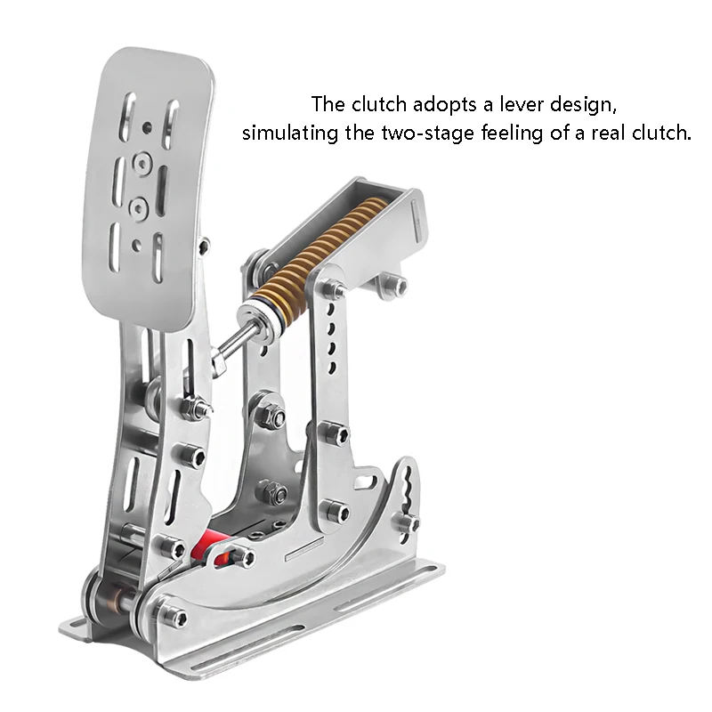 SIMJACK PRO Pedal de carreras Sim, simulador de carreras de PC, embrague Individual