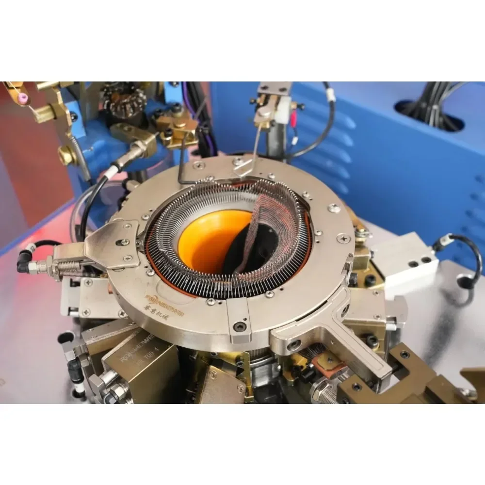 Machine à chaussettes RB-6FTP, fabrication automatique, Machine circulaire Rainbowe à tricoter